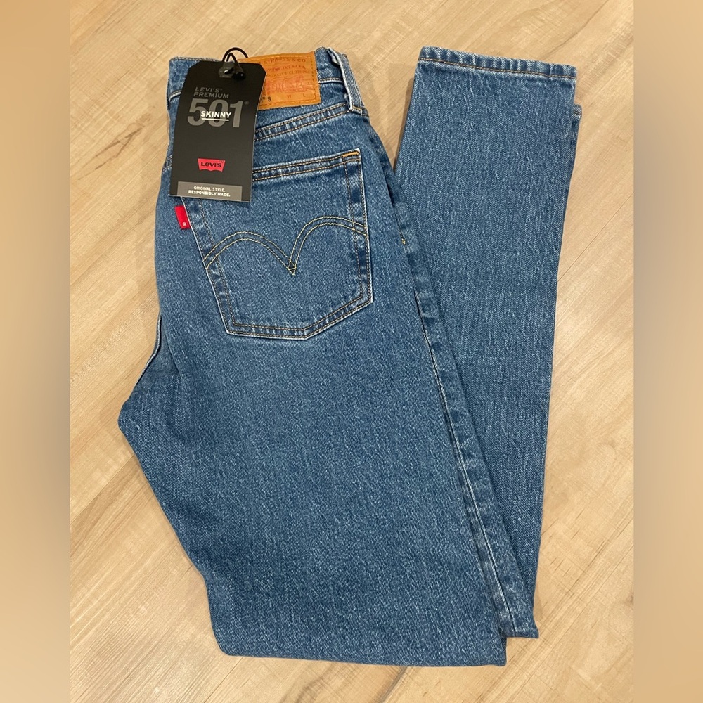 Levi’s Women’s Skinny 501 Original Jeans